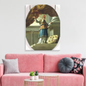 De visie van Zechariah Canvas Afdruk (Insitu (Woonkamer))