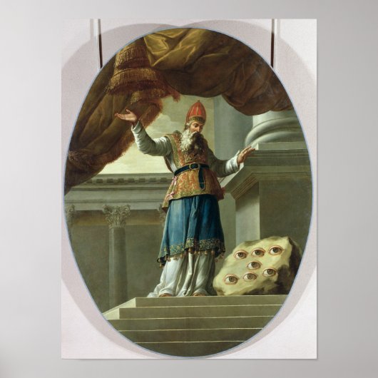 De visie van Zechariah Poster (Voorkant)