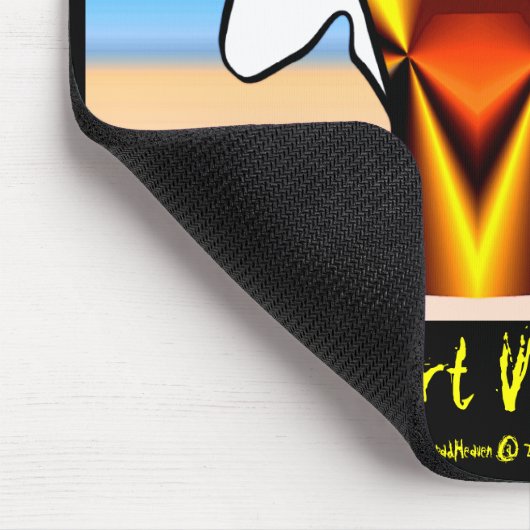 De Visies Mousepad van de woestijn Muismat (Hoek)