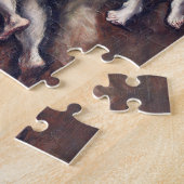 De Visioen van Johannes | El Greco | Legpuzzel (Zijkant)