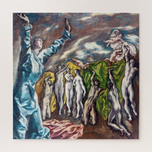 De Visioen van Johannes | El Greco | Legpuzzel (Verticaal)