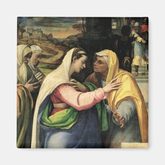 De Visitatie, 1519 Magneet (Voorkant)