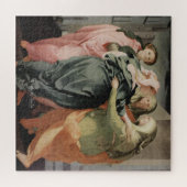 De Visitatie 1529 Schrift Legpuzzel (Horizontaal)