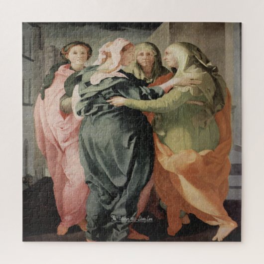De Visitatie 1529 Schrift Legpuzzel (Verticaal)