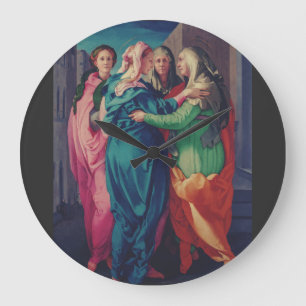 De Visitatie door Pontormo Manneristische Kunst Grote Klok