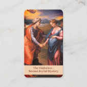 De Visitation Prayer Kaart Contactkaartje (Voorkant)