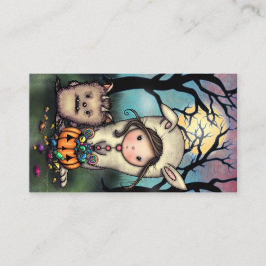 De Visitekaartjes Trick-or-Treers (Voorkant)