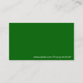 De Visitekaartjes van Clan Gregor passen aan uw bi (Achterkant)