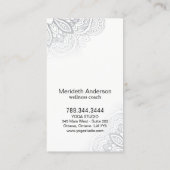 De Visitekaartjes van de Bus van Wellness (Achterkant)