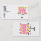 De visitekaartjes van de cake (Voorkant / Achterkant)