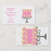 De visitekaartjes van de cake (Voorkant / Achterkant)