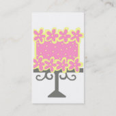 De visitekaartjes van de cake (Achterkant)