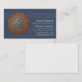 De Visitekaartjes van de Cirkel van het Knotwerk,  (Voorkant / Achterkant)