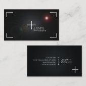 De Visitekaartjes van de fotografie (Voorkant / Achterkant)