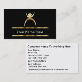 De Visitekaartjes van de geschiktheid (Voorkant / Achterkant)