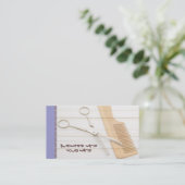 De Visitekaartjes van de herenkapper (Staand voorkant)