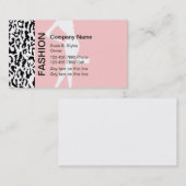 De Visitekaartjes van de mode (Voorkant / Achterkant)