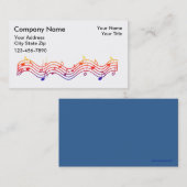 De Visitekaartjes van de muziek (Voorkant / Achterkant)