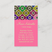 De Visitekaartjes van de Ontwerper ~ (Achterkant)