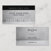 De Visitekaartjes van de Overeenkomst schikken (Voorkant / Achterkant)