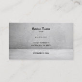 De Visitekaartjes van de Overeenkomst schikken (Achterkant)