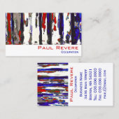 De Visitekaartjes van het patriotticum ~ (Voorkant / Achterkant)