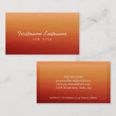 De Visitekaartjes van het Voorzien van een netwerk (Voorkant / Achterkant)