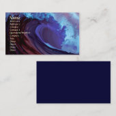 De visitekaartjes van het Zee van de andere wereld (Voorkant / Achterkant)