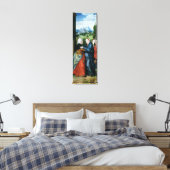 De Visitentie Canvas Afdruk (Insitu (Slaapkamer))