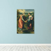 De Visitentie Canvas Afdruk (Insitu (Houten vloer))