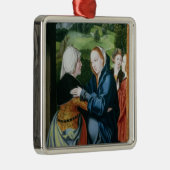De Visitentie Metalen Ornament (Rechts)
