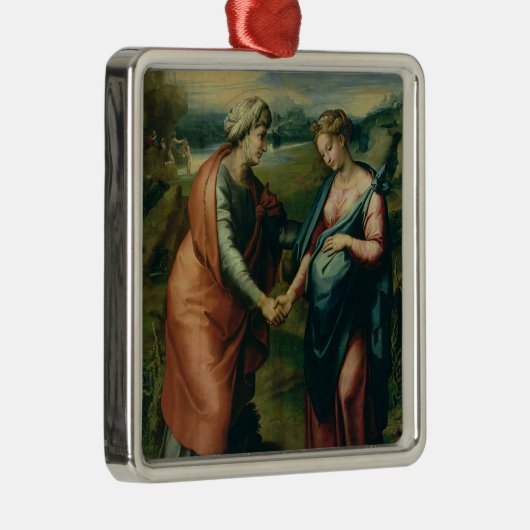 De Visitentie Metalen Ornament (Rechts)