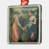 De Visitentie Metalen Ornament (Links)