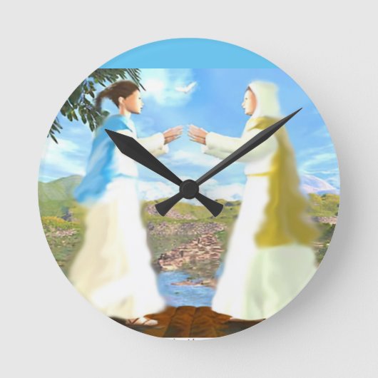 De Visitentie   Ronde Klok (Voorkant)