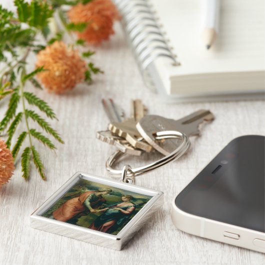 De Visitentie Sleutelhanger (Zijkant)