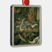 De vismarkt, 1618-21 metalen ornament (Rechts)