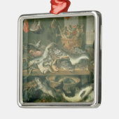 De vismarkt, 1618-21 metalen ornament (Links)