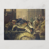 De vismarkt briefkaart (Voorkant)