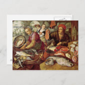 De vismarkt briefkaart (Voorkant / Achterkant)