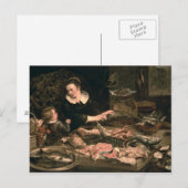 De vismonger briefkaart (Voorkant / Achterkant)