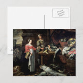 De vismonger briefkaart (Voorkant / Achterkant)