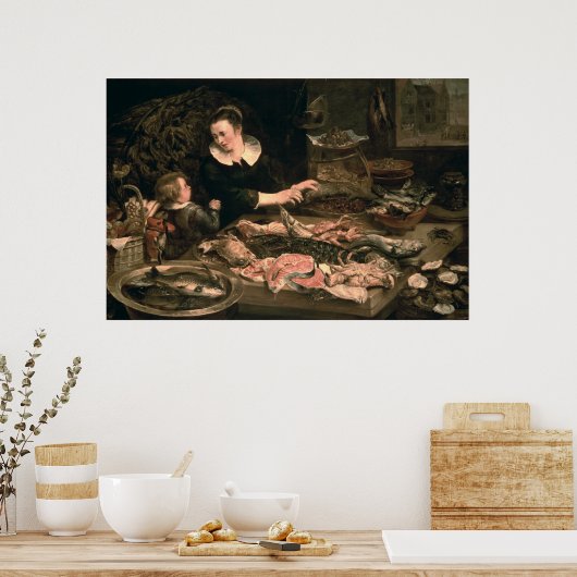 De vismonger poster (Keuken)