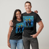 De Vissen In Het Zwart T-shirt (Unisex)