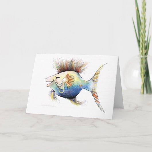 De Vissen van de fantasie: Kabeljauw Stewart Kaart (Voorkant)