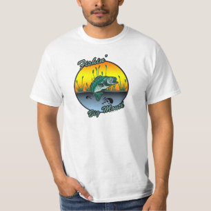 De vissende Grote Shirten van de Visserij van de T-shirt