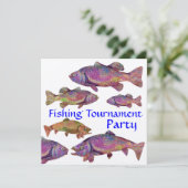 DE VISSENDE TOURNAMENPARTIJ CHINGFISHER KAART (Staand voorkant)