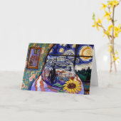 De vissenkom van Van Gogh Kaart (Gele Bloem)