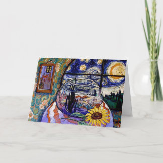 De vissenkom van Van Gogh Kaart