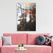 De visser canvas afdruk (Insitu (Woonkamer))
