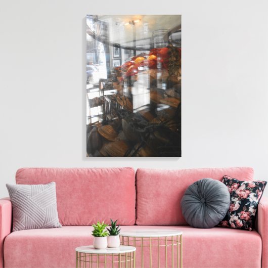 De visser canvas afdruk (Insitu (Woonkamer))